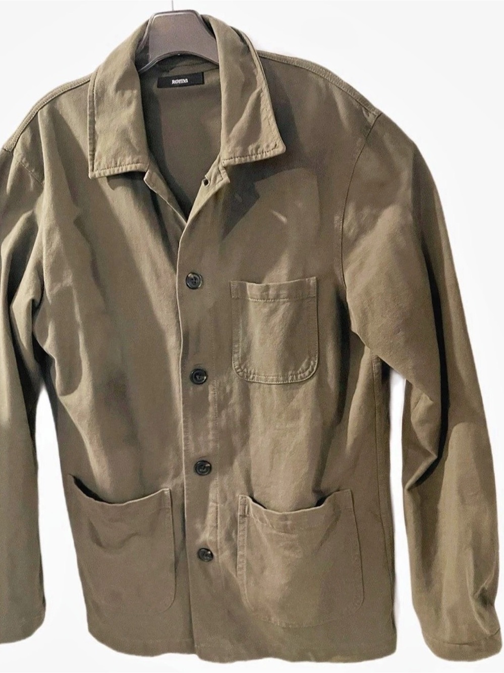 UNIQLO Utility / Work Chore Jacket - Olive Green Military Type Men's Med-Large
